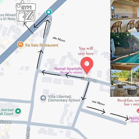 Namal Apartelle - Free Scooter & Gym Access Ель-Нідо Екстер'єр фото